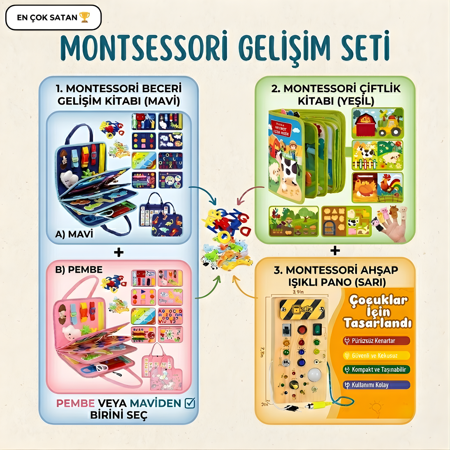 Montessori Gelişim Seti