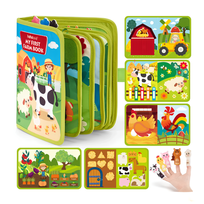 Eğitici Montessori Çiftlik Hikayesi Kitabı