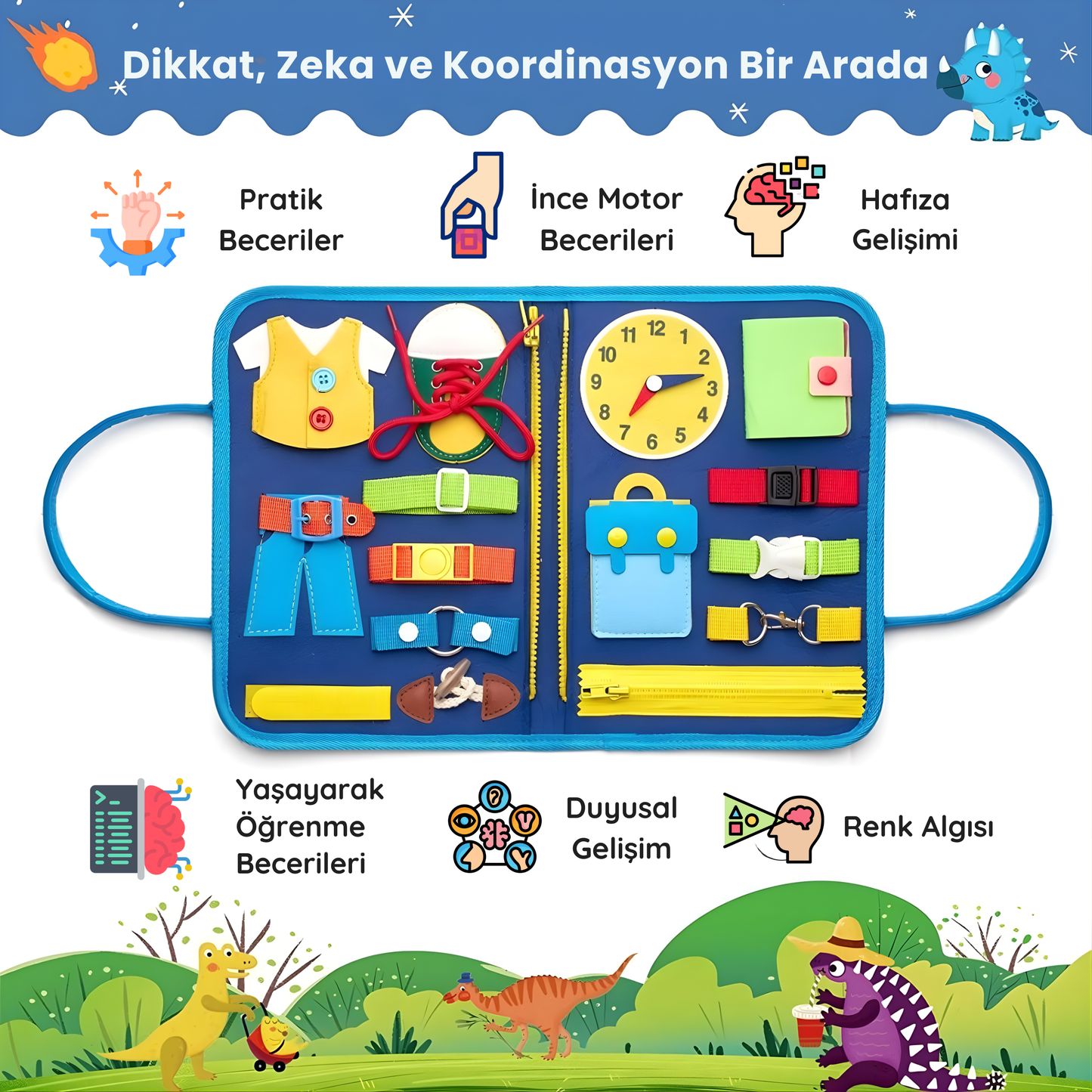 Montessori Beceri Gelişim Kitabı