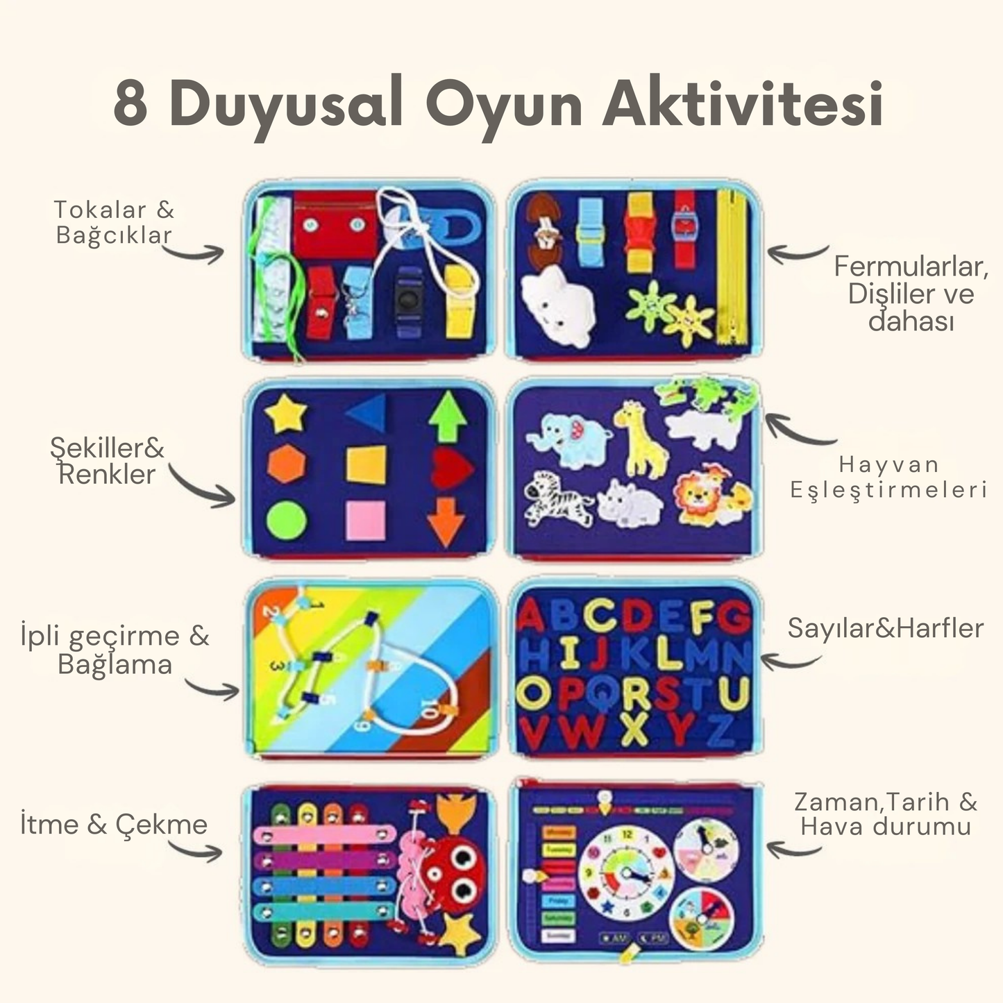 Montessori Beceri Gelişim Kitabı