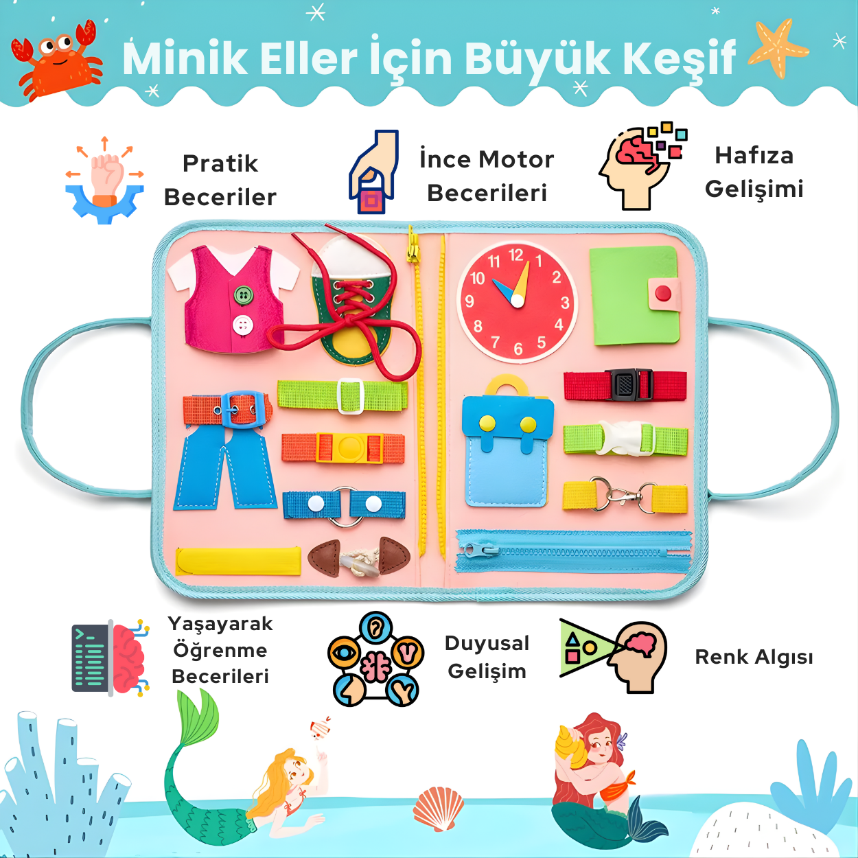 Montessori Beceri Gelişim Kitabı