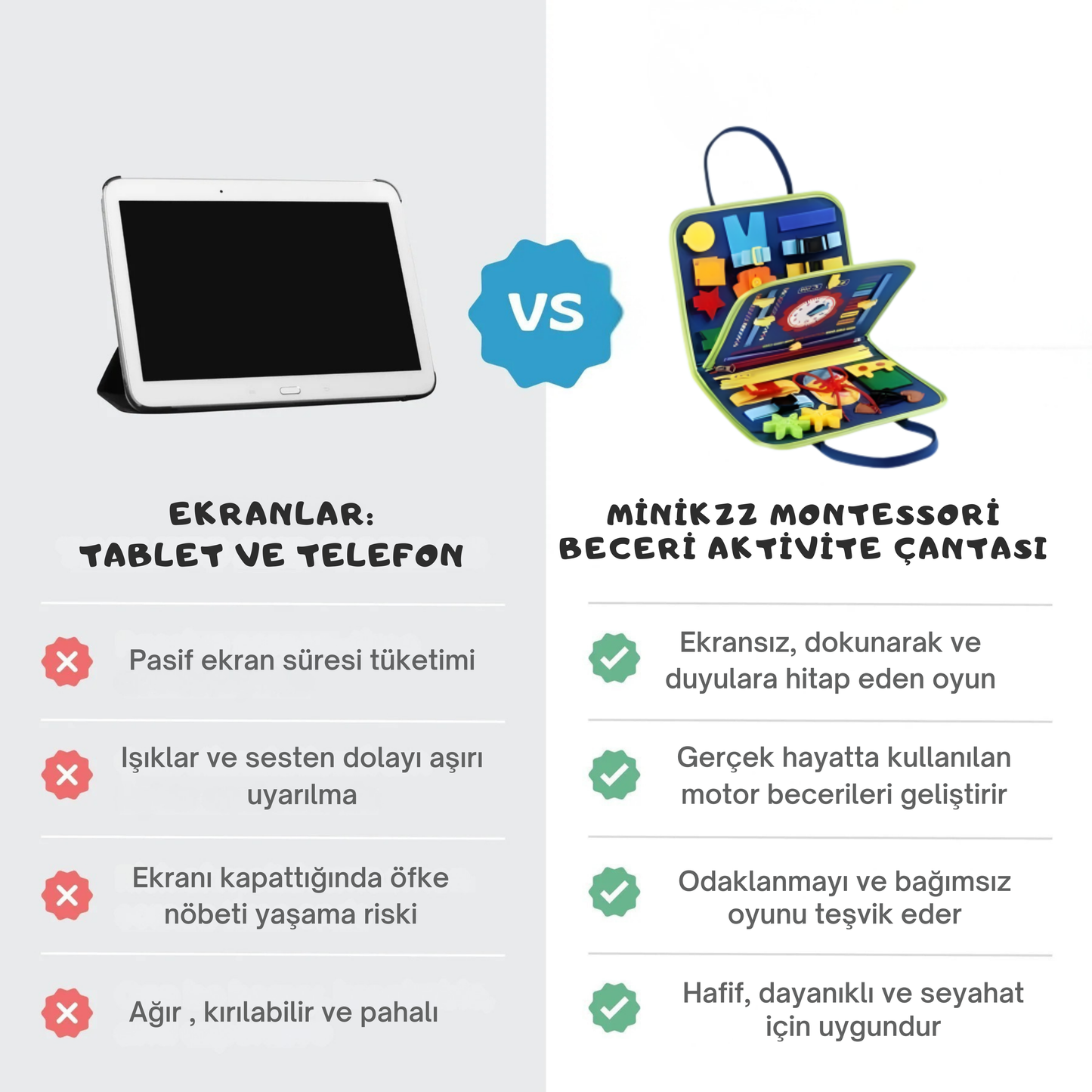 Montessori Beceri Gelişim Kitabı
